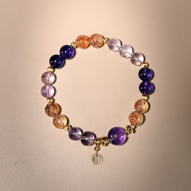 2026 Scorpio Bracelet | Transformation Stone Uruguayan Amethyst