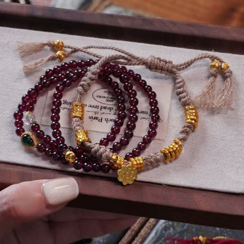 Multi-wrap Bracelet|Fu Lu Design for Vitality Health & Protection
