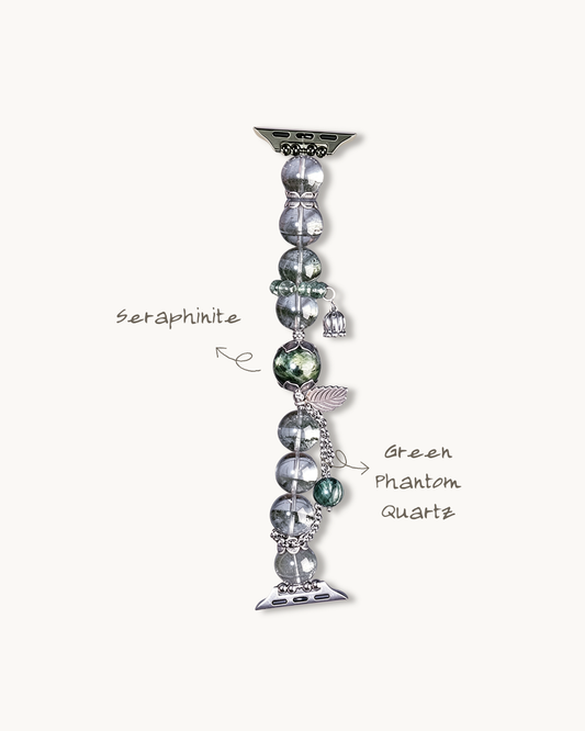 Prosper Path, Green Phantom & Serpentine Watch Band, Build Your Reputation