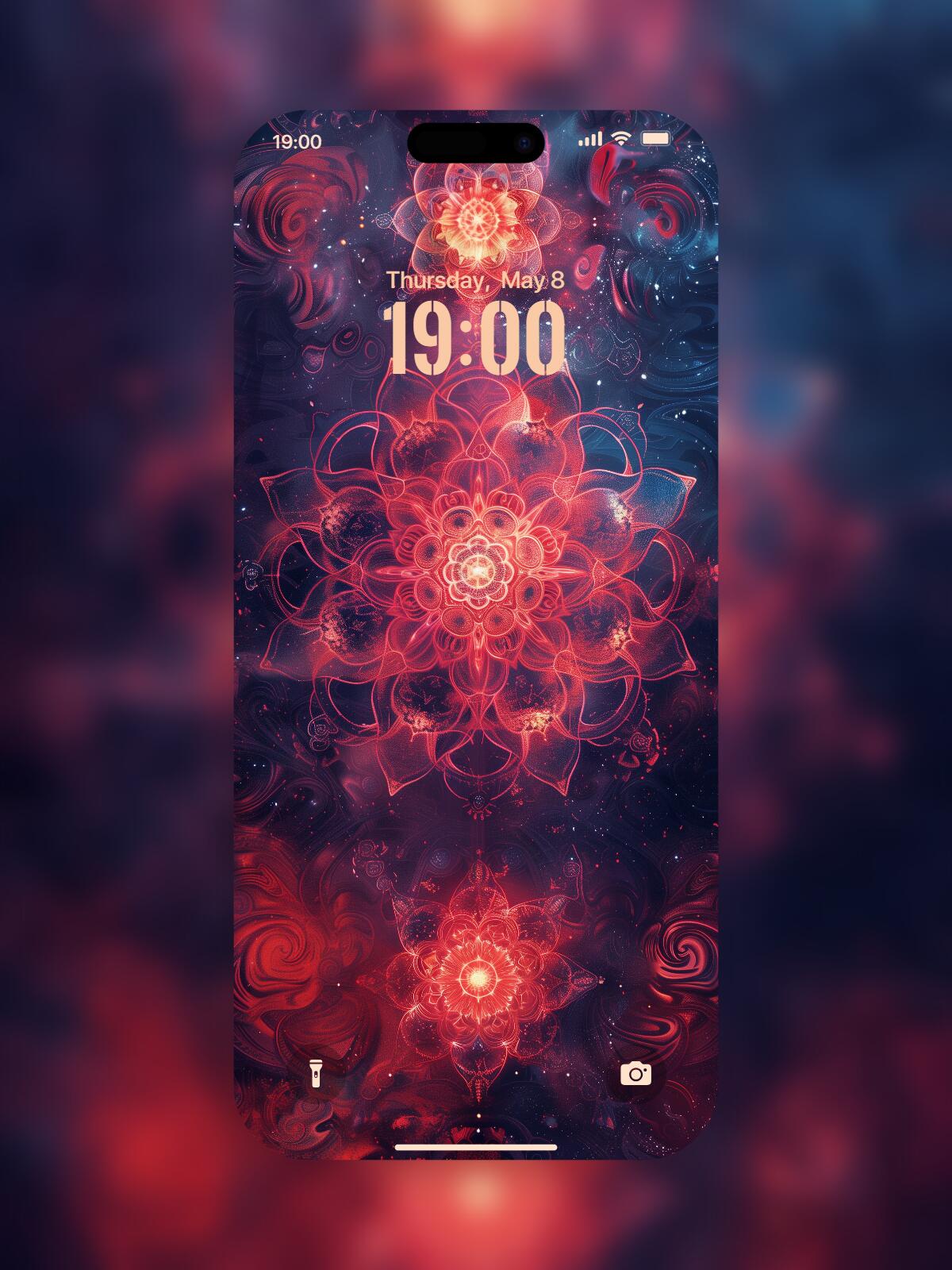 Feel Grounded & Secure: Root Chakra Wallpaper for Stability