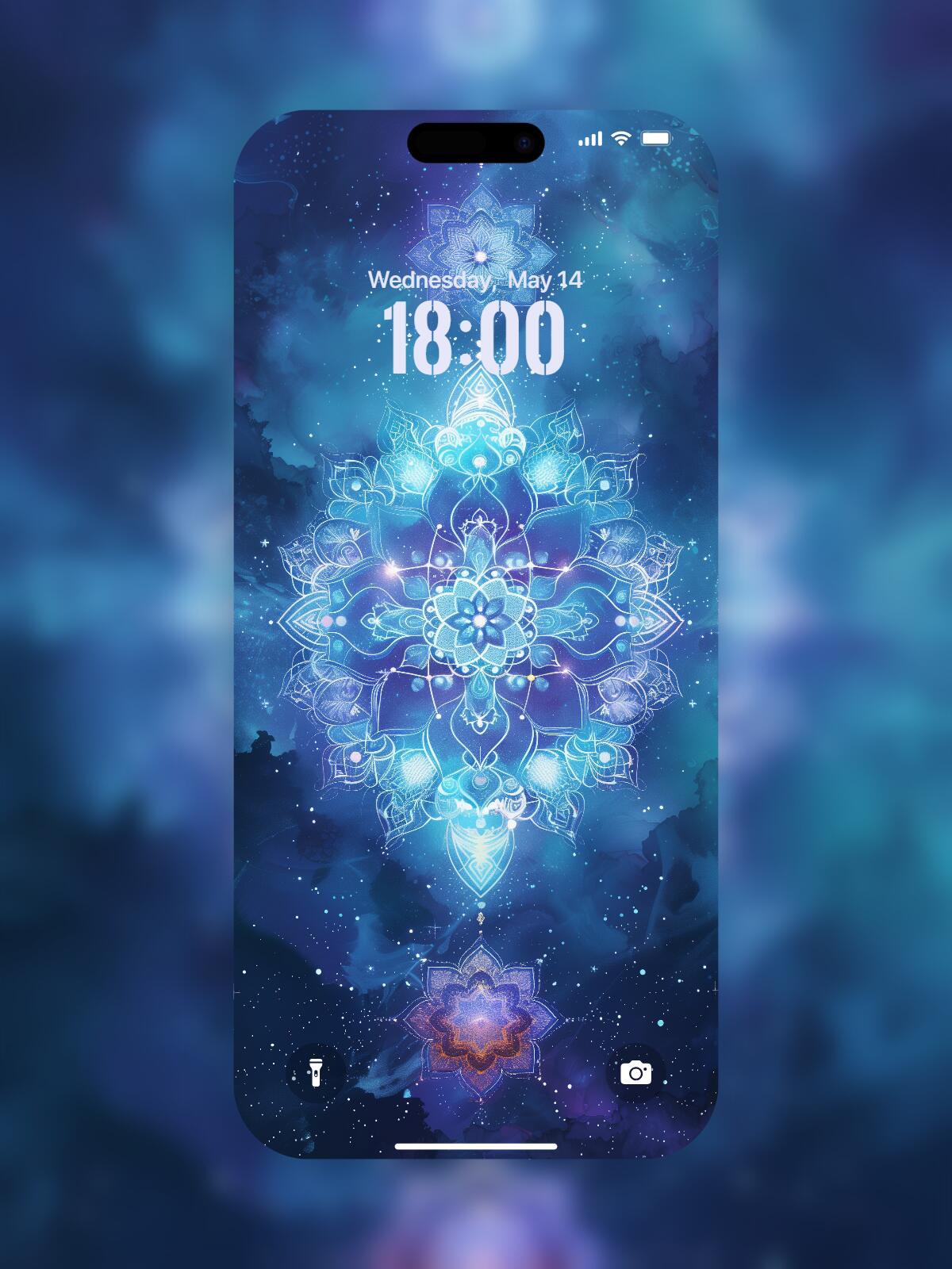 Vishuddha Throat Chakra Wallpaper: Express Your Truth