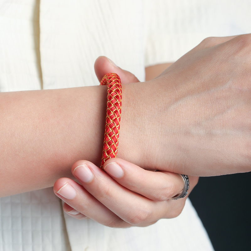 Red String Bracelet|Five Elements Dragon Scale - Personalized Feng Shui & Energy Balance Talisman