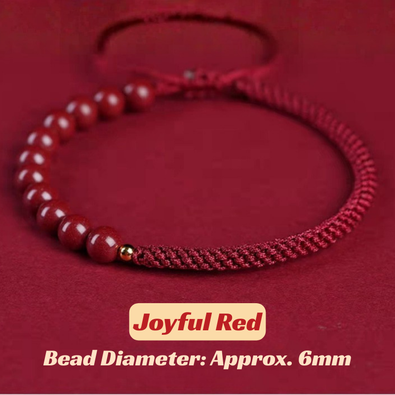 Red String Bracelet|9-Layer Vajra Knot Cinnabar for Protection & Negative Energy Cleansing