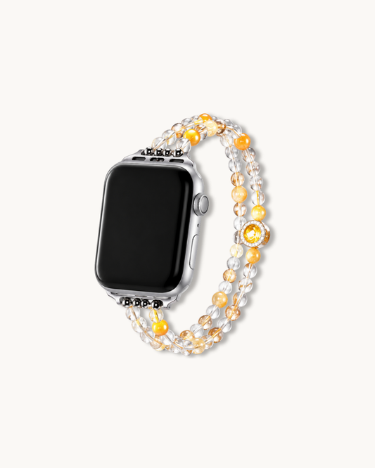 Watch Band – Golden Path Citrine & Golden Tiger's Eye, Fortune