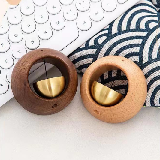 Arc-Shaped Wood Door Chime | Feng Shui Energy Cleanser for Harmony