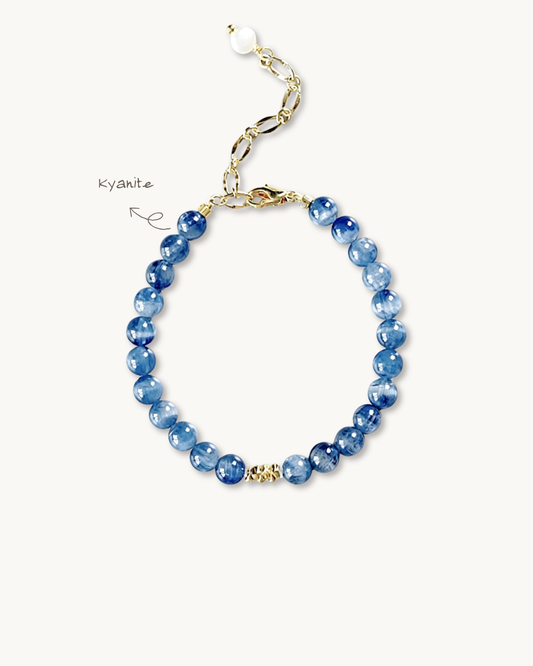 Everluck Kyanite Bracelet, Inner Strength