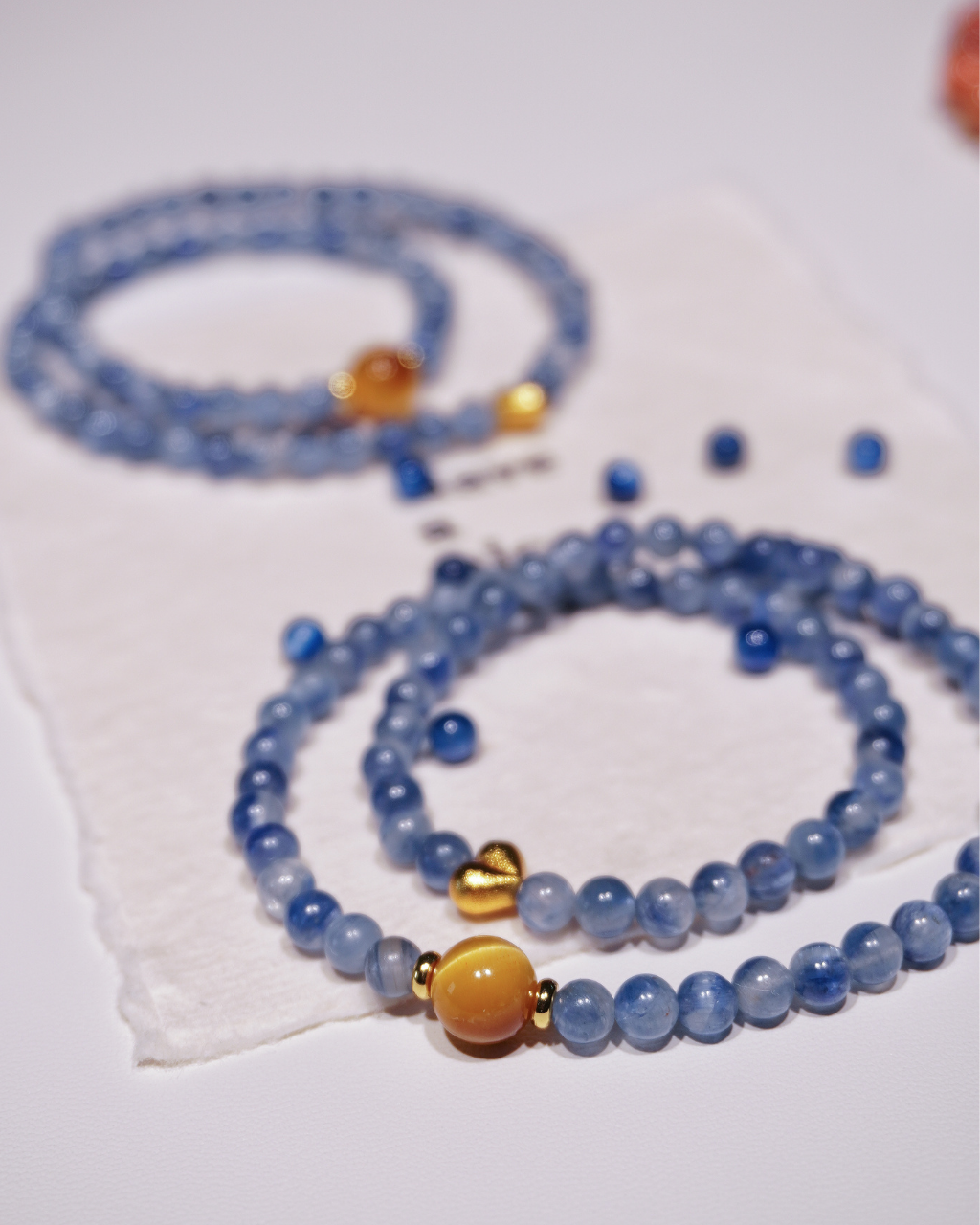 Starry Night, Multi-Wrap Blue Kyanite|Boost Your Confidence