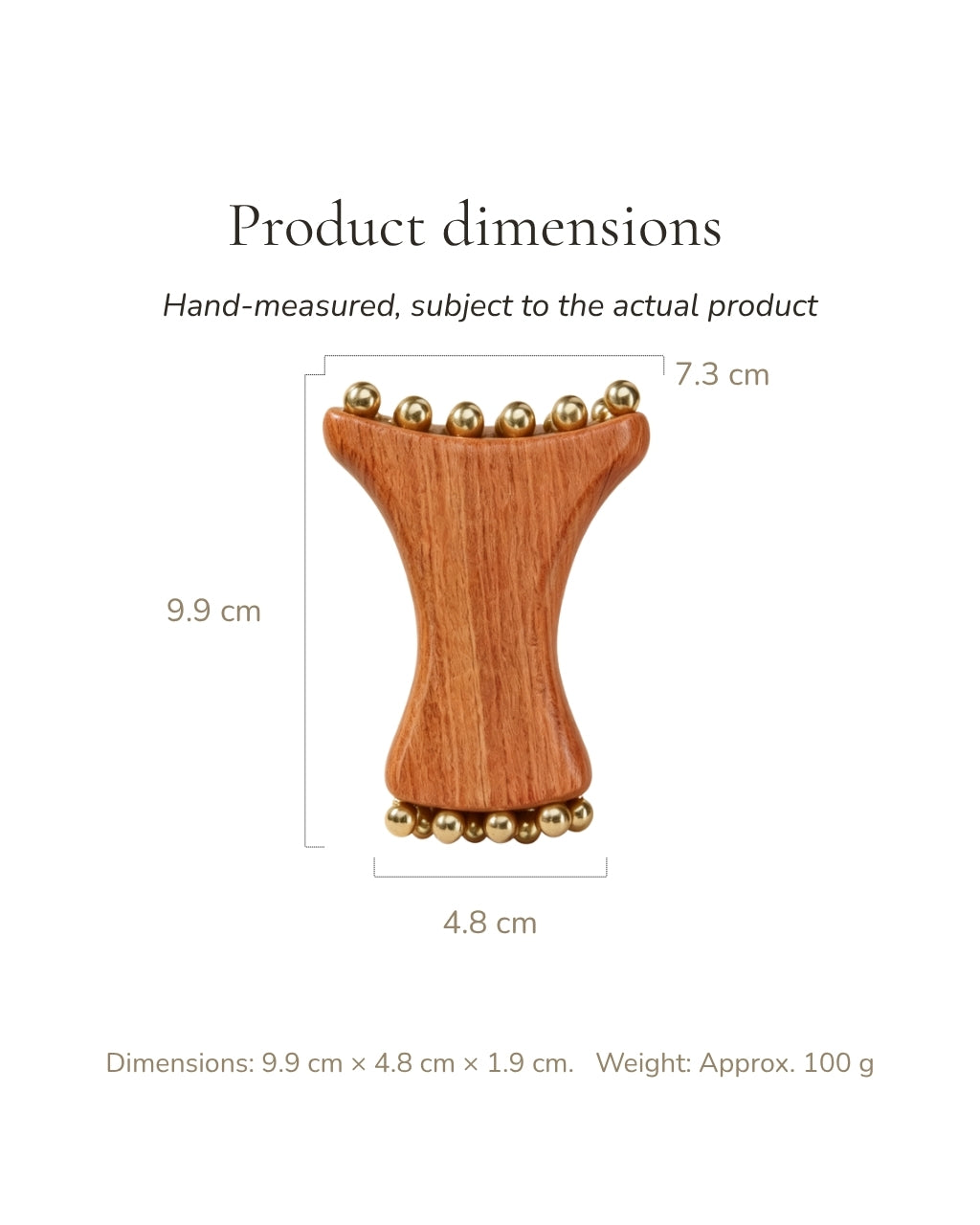 Dual-Ended Meridian Massage Tool