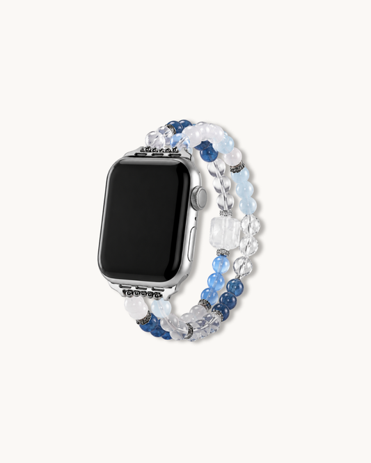 Watch Band – Glacier Haze White Phantom & Moonstone, Balance