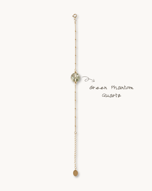 Wish Pearl Bracelet, Pick Your Wish — Career, Wealth, Love, Healing, or Protection