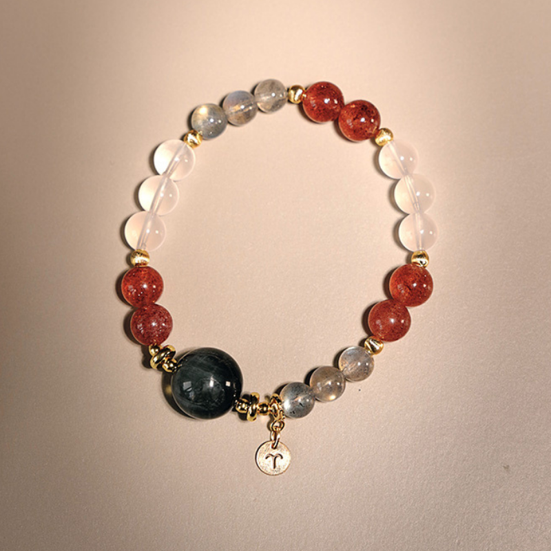 2026 Aries Bracelet | Clarity Stone Hawk Eye