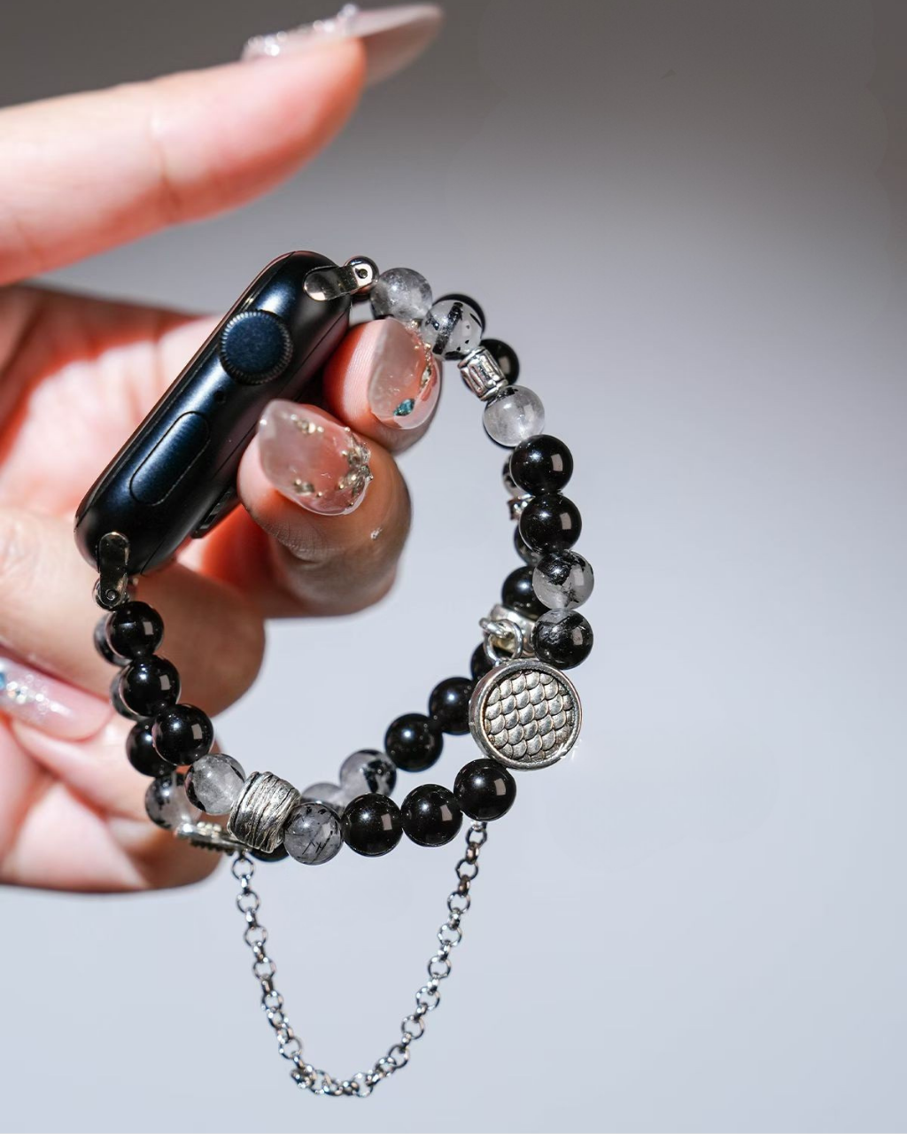 Watch Band – Mercury Retreat Obsidian, Protection