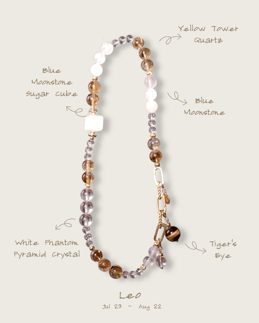 Zodiac Bracelet – Leo Double-Wrap for 2026 Energy