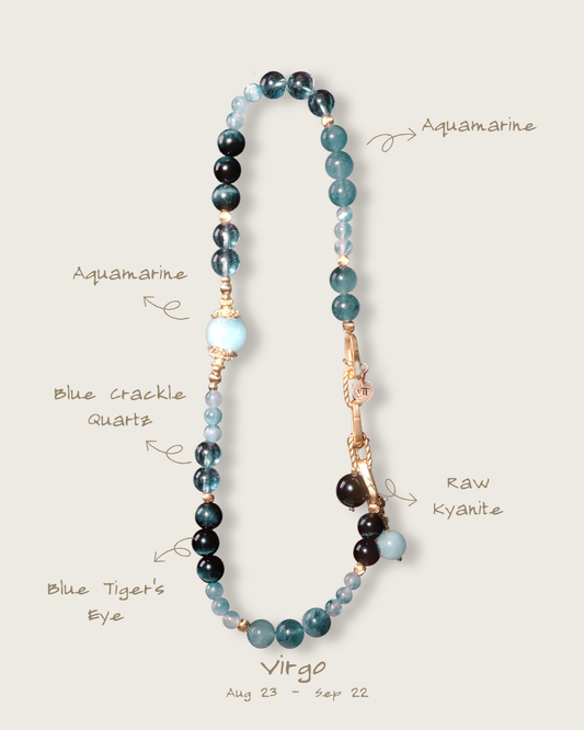 Zodiac Bracelet – Virgo Double-Wrap for 2026 Energy