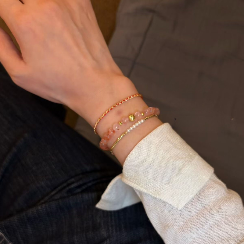 Bracelet | Wrist Galaxy – Persimmon Bliss for Leadership & Team Success