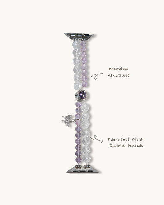 Watch Band – Star of Wisdom Amethyst, Focus