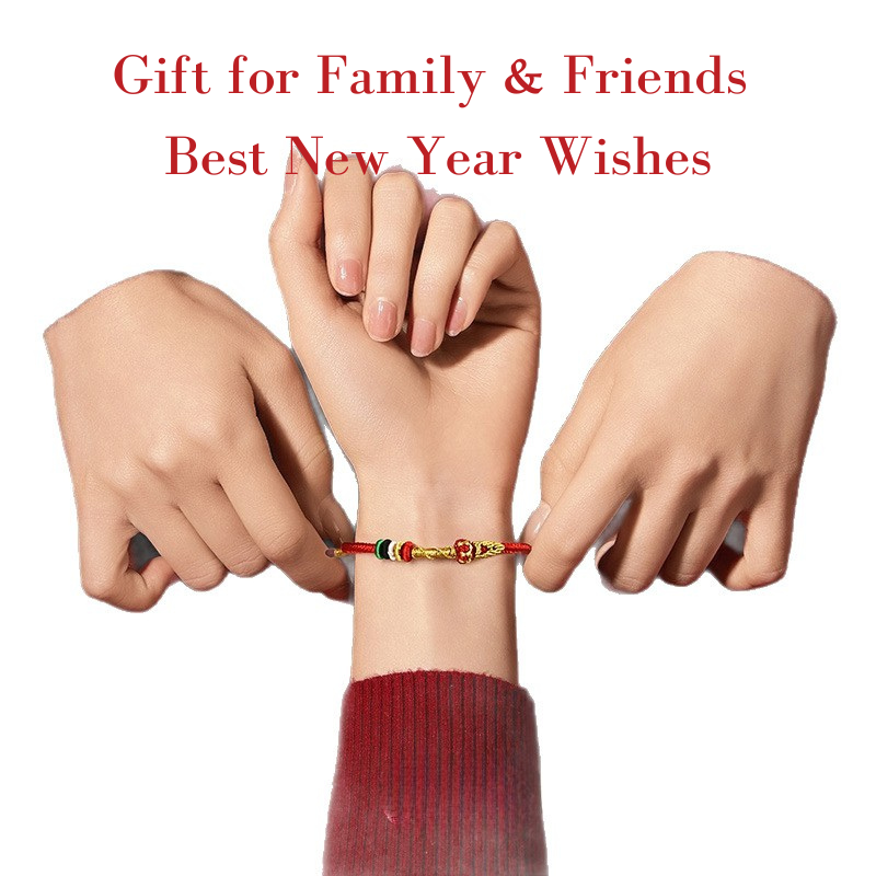 Red String Bracelet|2026 Energy Shift 5 Auspicious Knots for Protection & Fortune