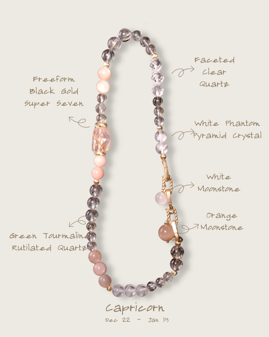 Zodiac Bracelet – Capricorn Double-Wrap for 2026 Energy