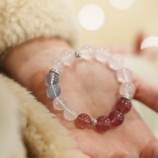 Bracelet|"Peach Sea Salt" for Love & Social Bond