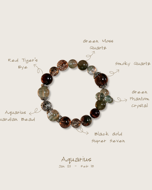Zodiac Bracelet – Aquarius Guardian