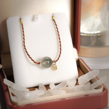 2026 Year of the Horse Red String Bracelet for「Ox」| Blessed “Fu” Charm