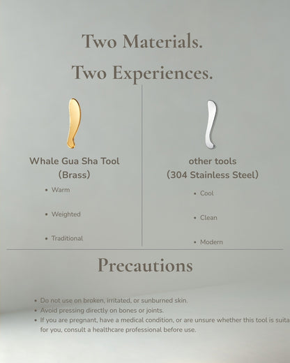 Stainless Steel S-Curve Gua Sha Tool
