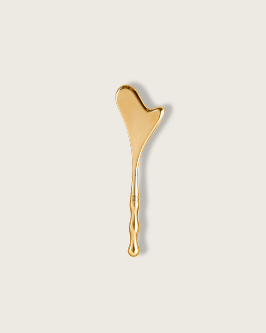Massage Spoon - Brass, For Face & Acupoint Pressure