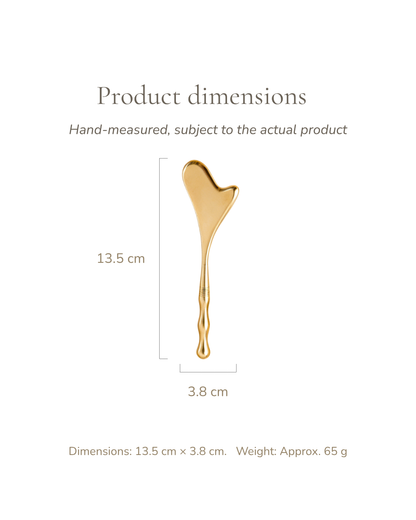 Massage Spoon - Brass, For Face & Acupoint Pressure