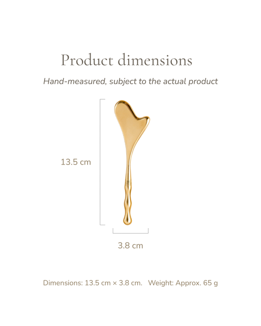 Massage Spoon - Brass, For Face & Acupoint Pressure