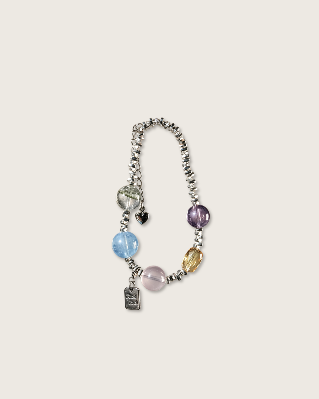 Summer Dopamine, Mixed Crystal Bracelet, Boost Your Mood