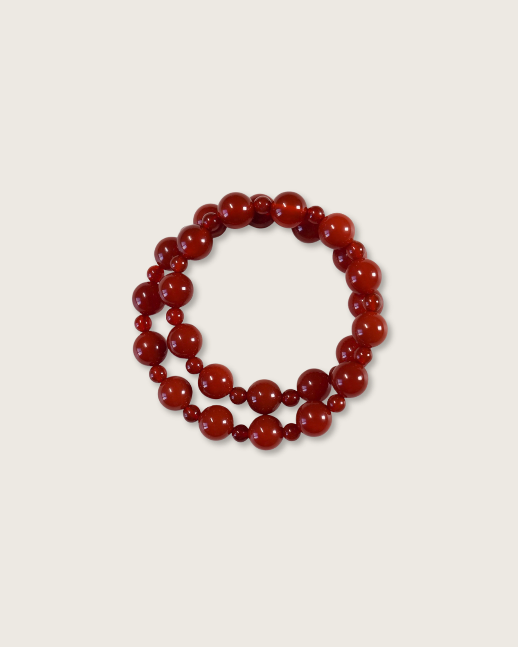 Radiant, Multi-Wrap Red Agate Bracelet, Attract Love & Confidence