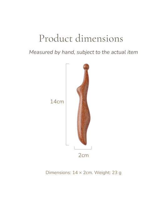 Acupressure Pen - Wood, For Acupoint Press
