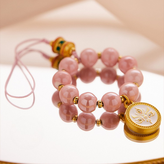 Five Roads Wealth Gods Incense Ash Porcelain Charm