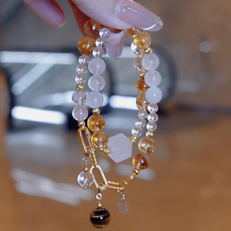 2026 Leo Double-Wrap Bracelet | Grounding Stone Tiger Eye