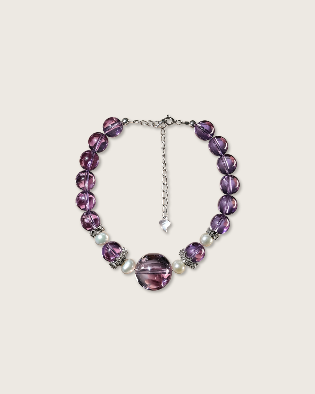 Bright Future, Amethyst & Pearl Bracelet, Sharpen Your Focus
