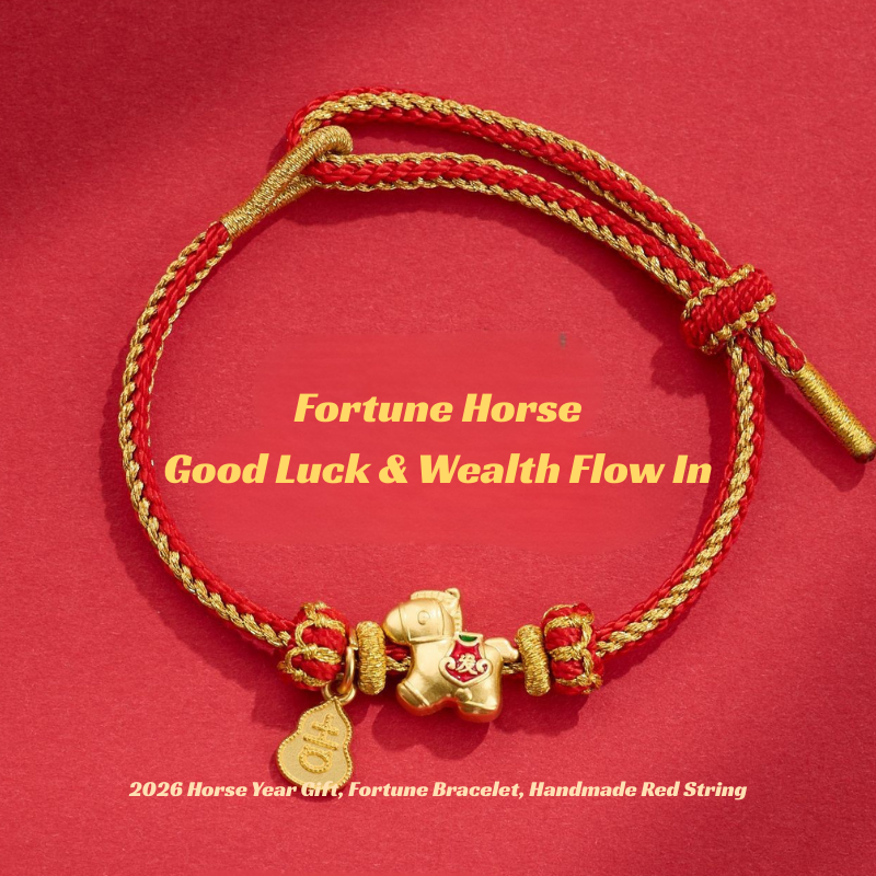 2026 Red String Bracelet｜Multiple Lucky Charms