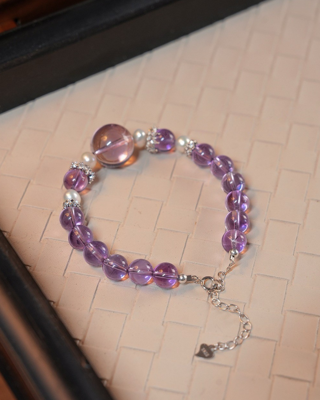 Bright Future, Amethyst & Pearl Bracelet, Sharpen Your Focus