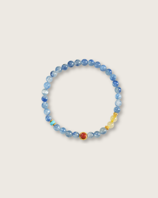 Blue Kyanite Bracelet – Clear Voice, Wealth & Expression