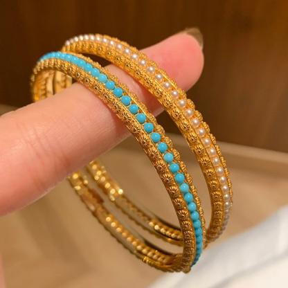 Gold-Plated 925 Silver｜ Qing Dynasty Queen Replica Bangle