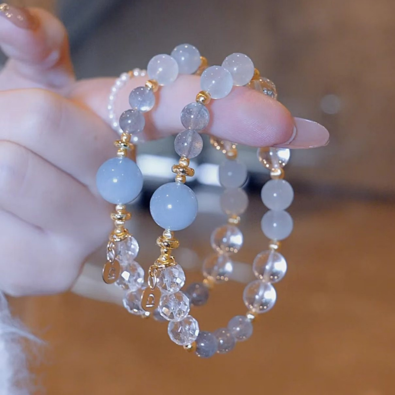 2026 Libra Bracelet | Protection Stone Aquamarine