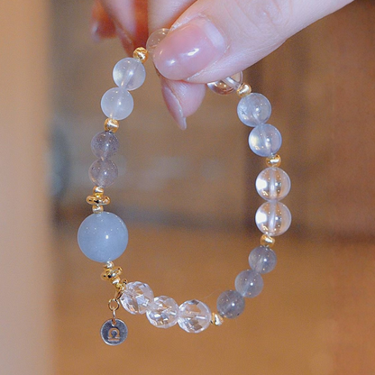 2026 Libra Bracelet | Protection Stone Aquamarine