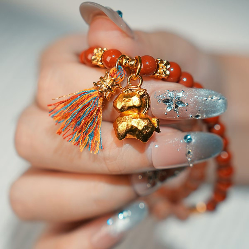 Double-wrap Bracelet｜Red Horse Gold Fortune 2026 Ben Ming Nian