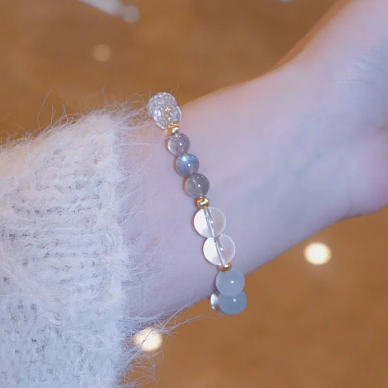 2026 Libra Bracelet | Protection Stone Aquamarine