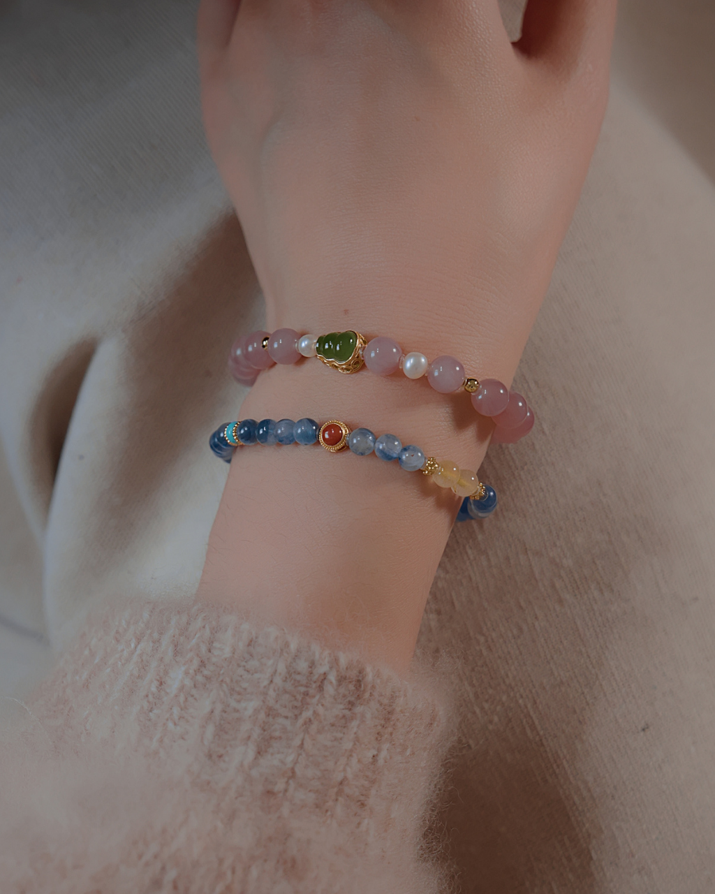 Blue Kyanite Bracelet – Clear Voice, Wealth & Expression