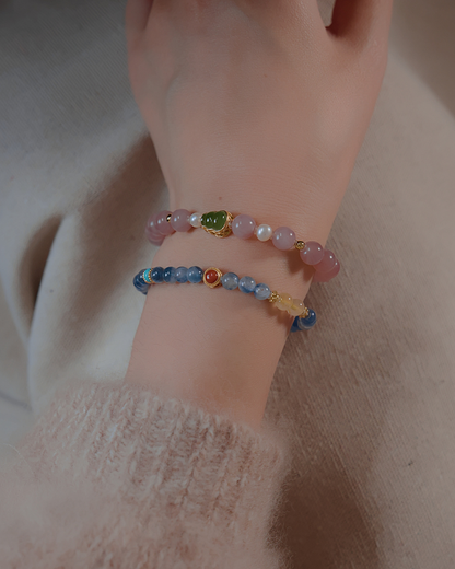 Blue Kyanite Bracelet – Clear Voice, Wealth & Expression