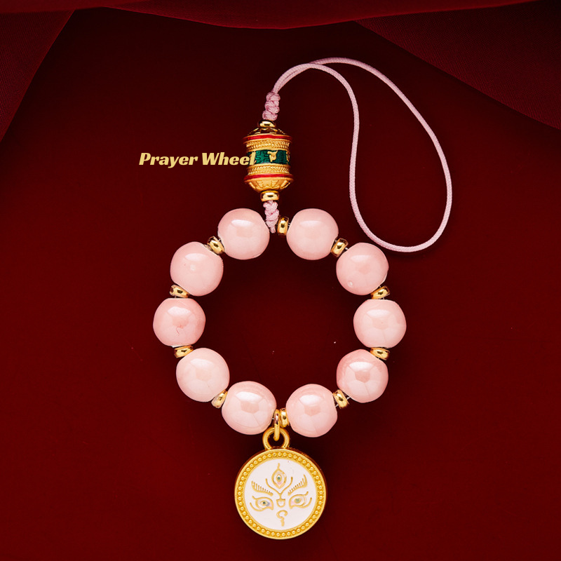 Five Roads Wealth Gods Incense Ash Porcelain Charm