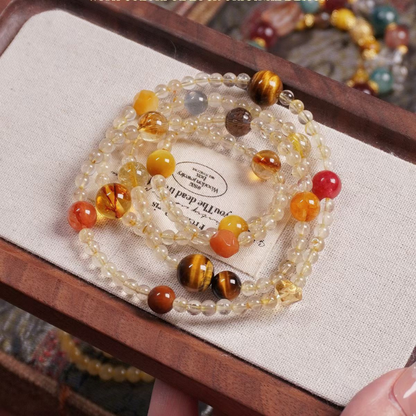 Multi-wrap Bracelet｜Wealth Wrapped Around Waist Design