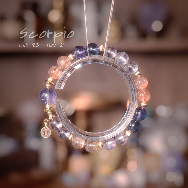 2026 Scorpio Bracelet | Transformation Stone Uruguayan Amethyst