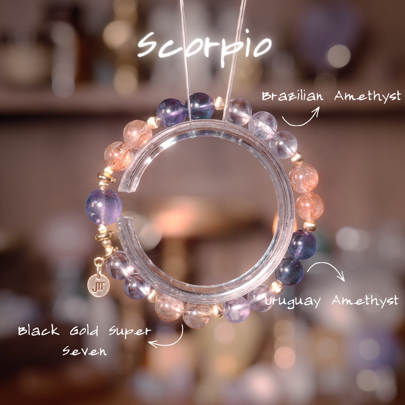 2026 Scorpio Bracelet | Transformation Stone Uruguayan Amethyst