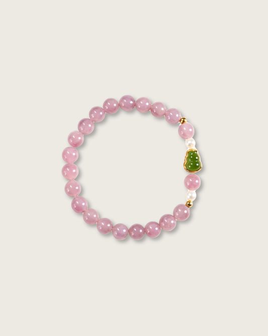 Purple Pink Bracelet – Bloom Within, Soulmate Connection